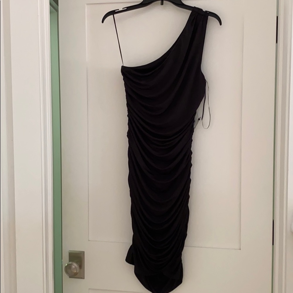 NWT One-Shoulder Cocktail Dress